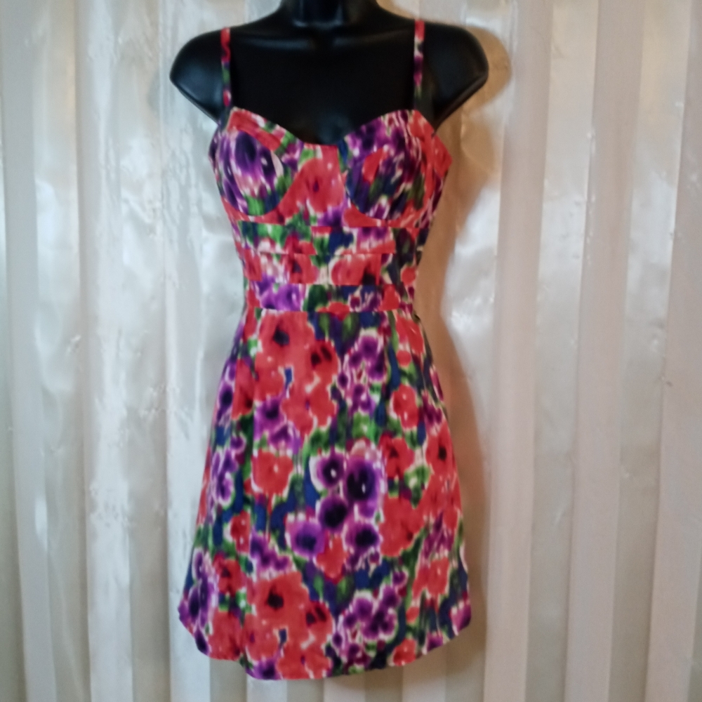 BEBE SILK SUNDRESS